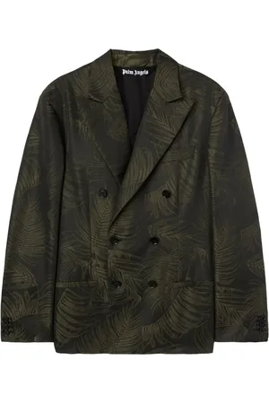 Palm Angels Blazer med palme-jacquard
