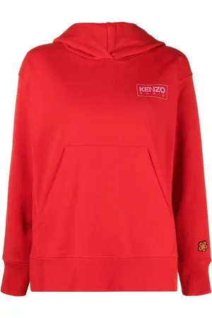 Kenzo Hættetrøje med logotryk på brystet