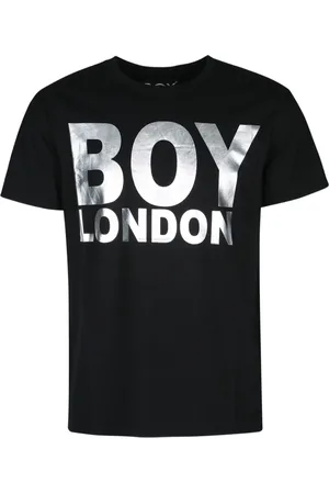 Boy London T-shirt med metallisk logo