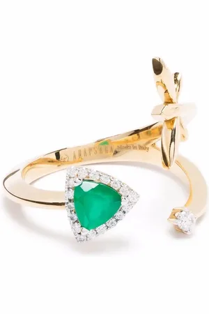 ANAPSARA Micro trinity diamantring i 18 karat guld