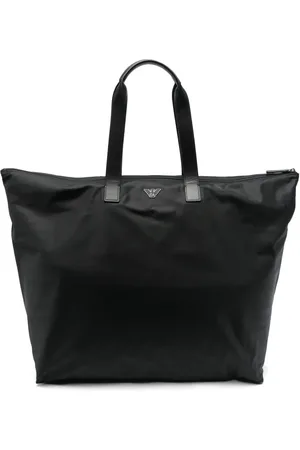 Emporio Armani Tote med logoplade