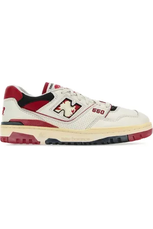 New Balance 550 Vintage White Red sneakers