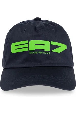 EA7 Kasket med logoapplikation