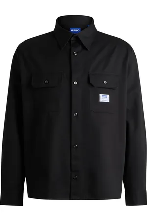 HUGO BOSS Skjorte med logomærke