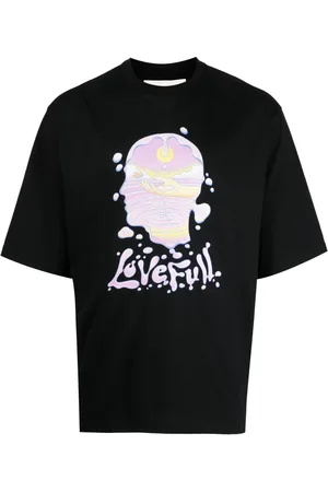 Kennel & Schmenger T-shirt med grafisk tryk og rund hals