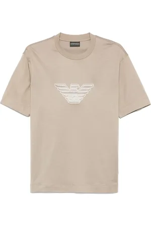 Emporio Armani T-shirt med logobroderi
