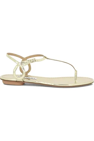 Aquazzura Almost Bare slingback-sandaler