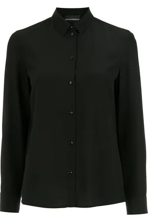 Emporio Armani Silkeskjorte med knapper