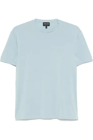 Giorgio Armani T-shirt med logobroderi