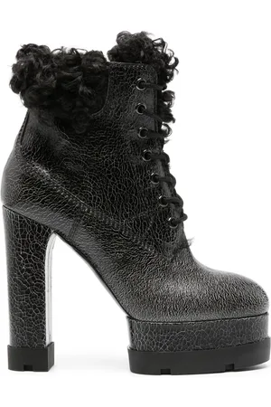 Casadei Nancy Alpi 140mm støvler i tekstureret finish
