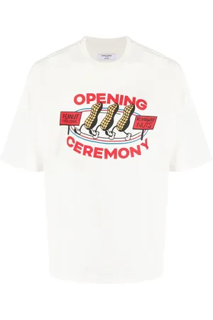 Opening Ceremony T-shirt med peanuts-tryk