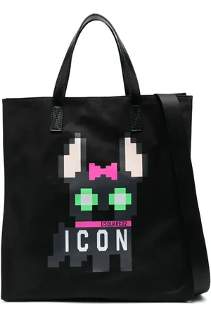 Dsquared2 Tote med pixeleret tryk
