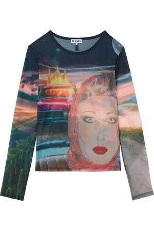 SUNNEI T-shirt med Annamarie-tryk