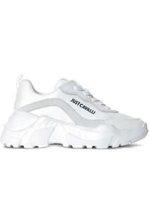 Roberto Cavalli Sneakers med logo