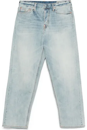 Evisu Forvaskede jeans med syv lommer