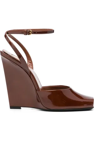 Saint Laurent 110 mm La Scandale sandaler