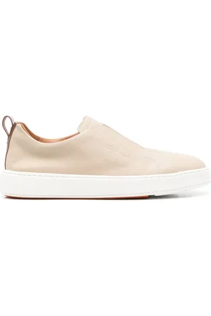 santoni Slip-on sneakers i læder
