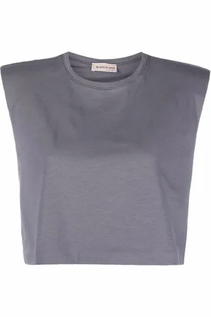 BLANCA Cropped top uden ærmer