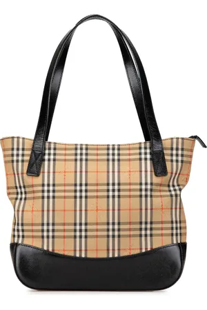 Burberry Haymarket-ternet håndtaske fra 2000-2017