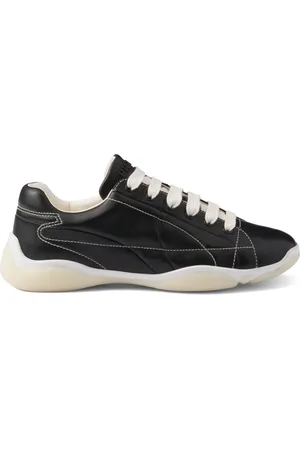 Prada Sneakers i læder med snøre