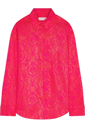 DRIES VAN NOTEN Skjorte med barokmotiv