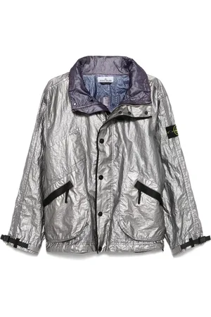 Stone Island Jakke med metal-cover