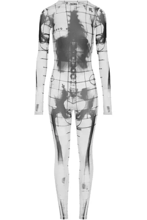 Jean Paul Gaultier Jumpsuit med Squeletor-tryk