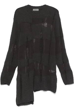 YOHJI YAMAMOTO Sweater med slitageeffekt