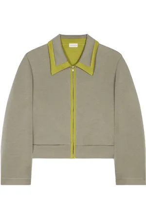 DRIES VAN NOTEN Jakke med kontrast-detalje