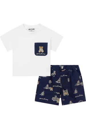 Moschino Set med shorts och skjorta