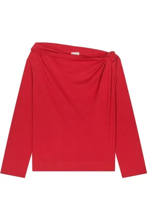 DRIES VAN NOTEN Top med off-shoulder-snit