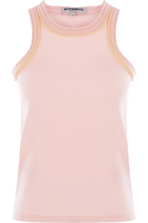 MELITTA BAUMEISTER Tanktop med kontrastkant
