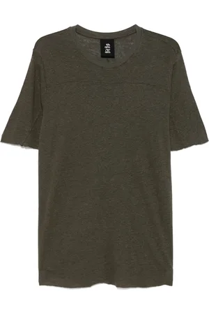 THOM KROM T-shirt med rå kant