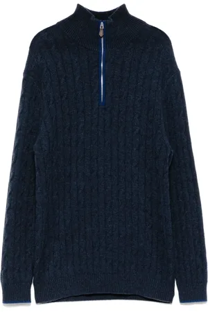N.PEAL Kabelstrikket sweater