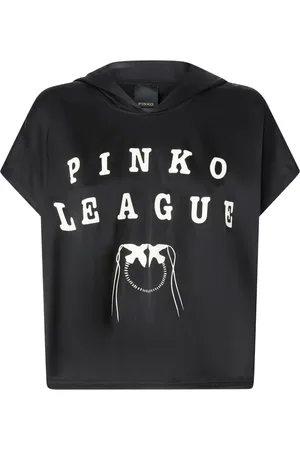 Pinko T-shirt med logotyp