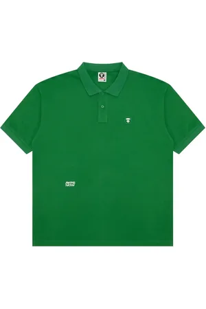 A Bathing Ape Polo med broderet logo