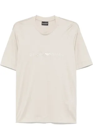 Emporio Armani T-shirt med logobroderi