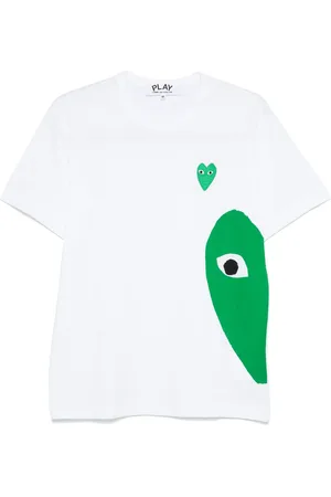 Comme des Garçons T-shirt med hjertemærke