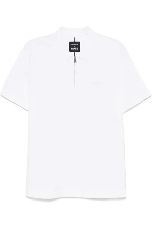 HUGO BOSS X Porsche polo med gummilogo