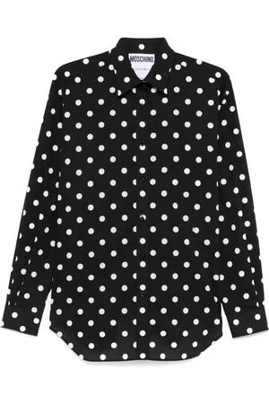 Moschino Polkaprikket skjorte