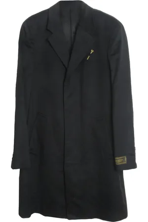 LOUIS VUITTON Uldfrakke med broche fra 2010