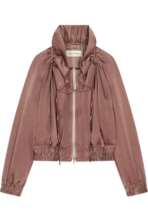 DRIES VAN NOTEN Overdyed cocoon-jakke