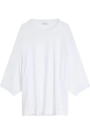 DRIES VAN NOTEN T-shirt med ballonærmer