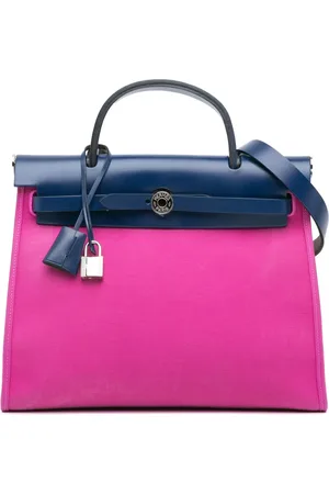 Hermès Toile Herbag Zip 31 satchel-taske fra 2018