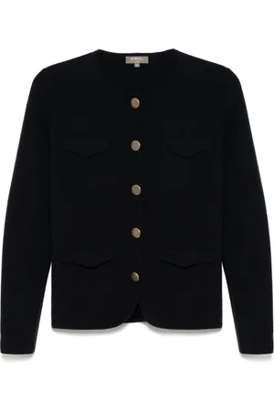 N.PEAL Cardigan med rund hals