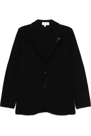 LARDINI Vaffelstrikket blazer