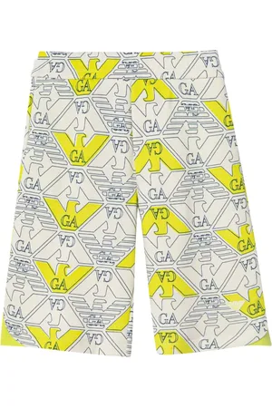 Emporio Armani Shorts med monogram-tryk