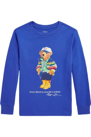 Ralph Lauren Langærmet T-shirt med logo