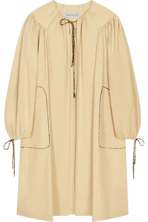 DRIES VAN NOTEN Ukonstrueret frakke