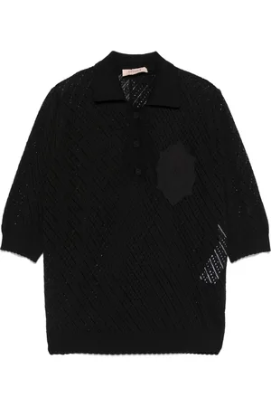 Twin-Set Polo med logomærke